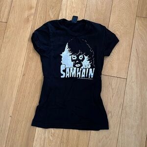 Samhain silver foil tshirt size small - Danzig the misfits